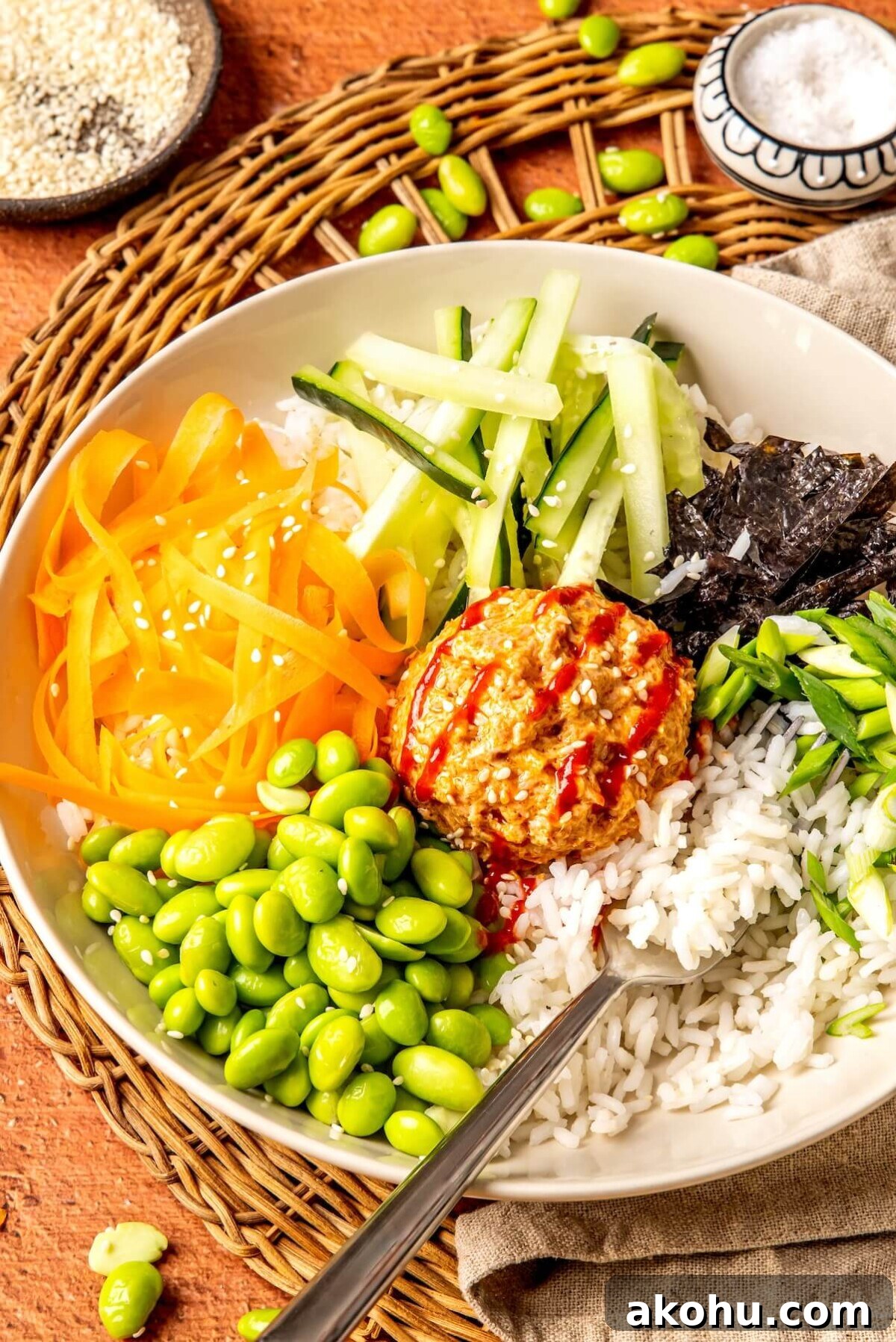 Spicy Tuna Bowls - Olivia Adriance