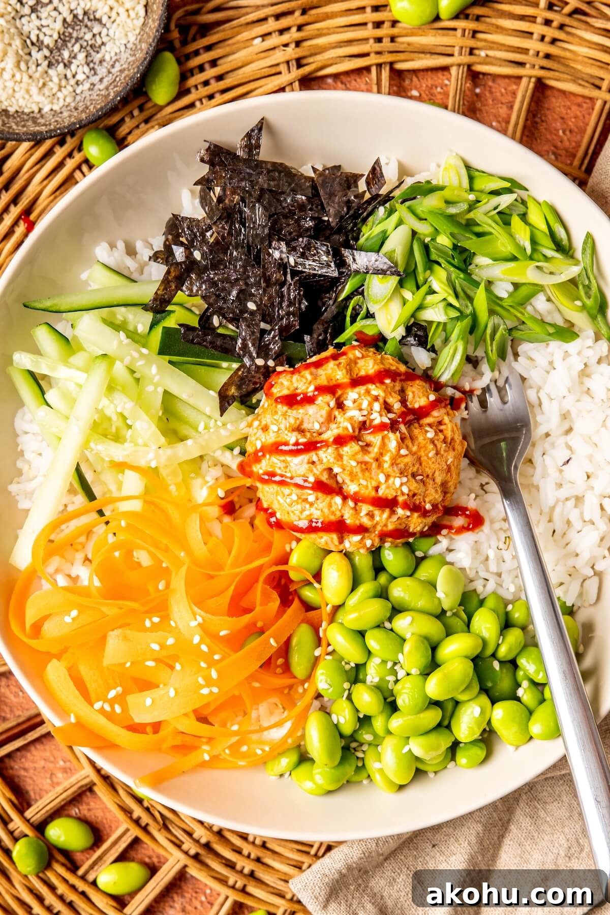 Spicy Tuna Bowls - Olivia Adriance