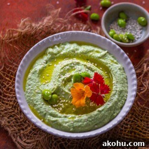 Edamame Hummus is a rich and creamy dip perfect for serving with veggies, crackers, or chips. Make this Trader Joe's copycat recipe for your next house party.