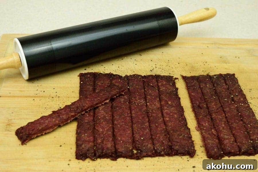 Midwest Ground Beef Jerky Finished