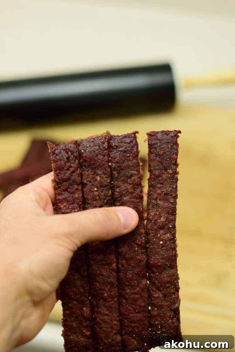 Ground jerky