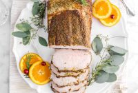 Oven-Roasted Pork Loin with Rosemary and Garlic