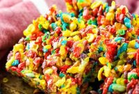 Fruity Pebbles Rice Krispie Treats Recipe