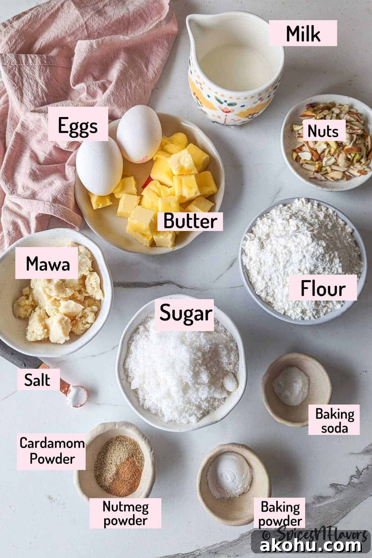 Mawa Cake Recipe: Step-by-Step Guide for Soft, Rich Cake 3 ingredients needed to make mawa cake