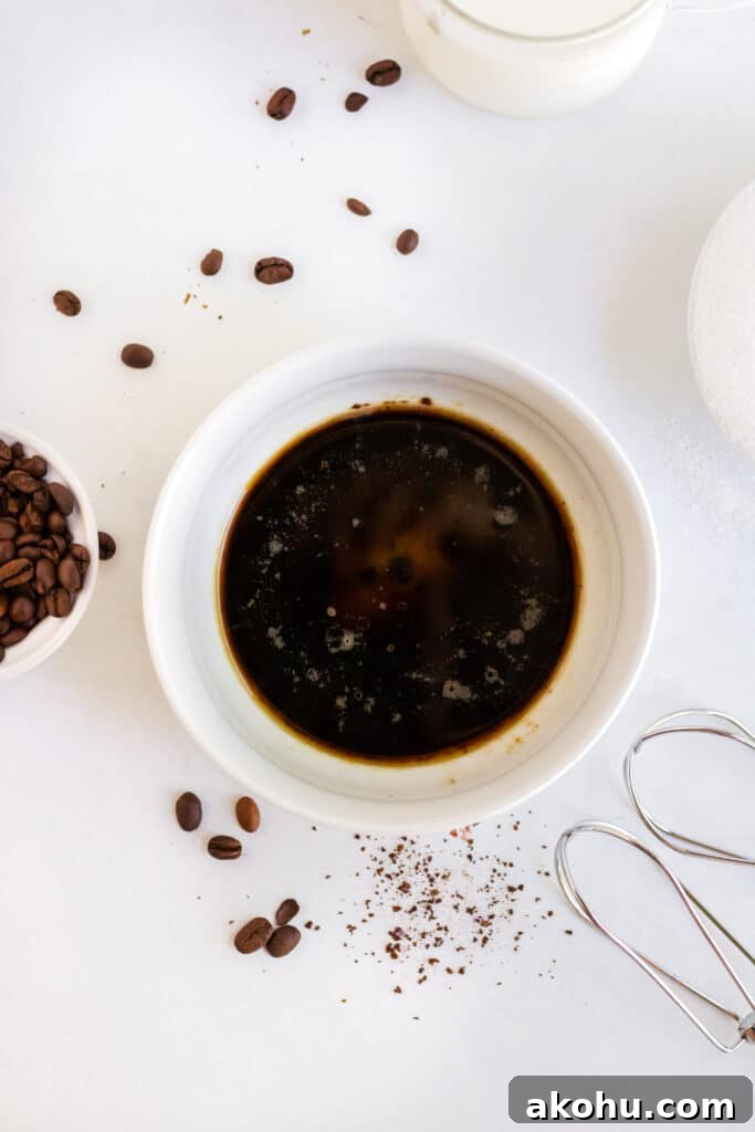 Whipped coffee