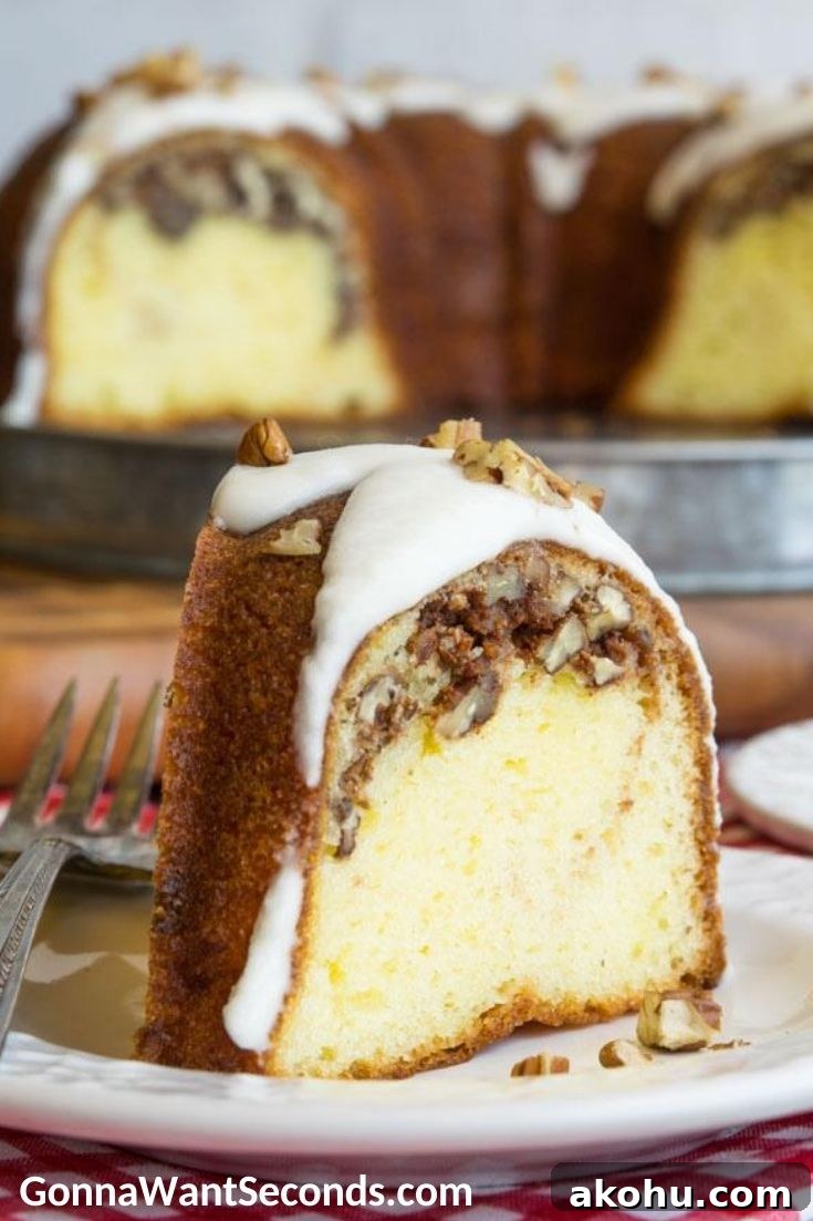A slice of Sock It To Make Cake