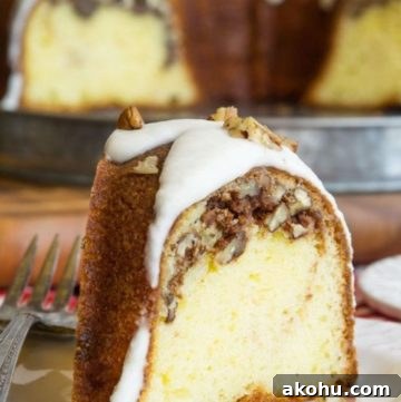 A slice of Sock It To Make Cake