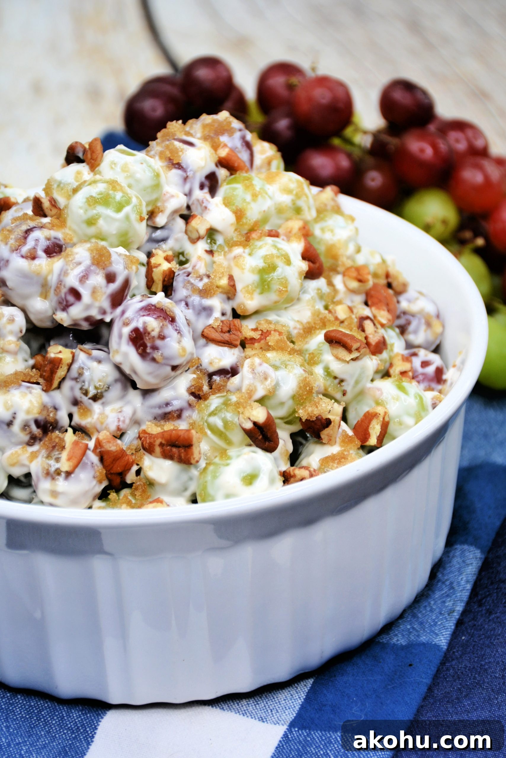 Grape Salad serving suggestion