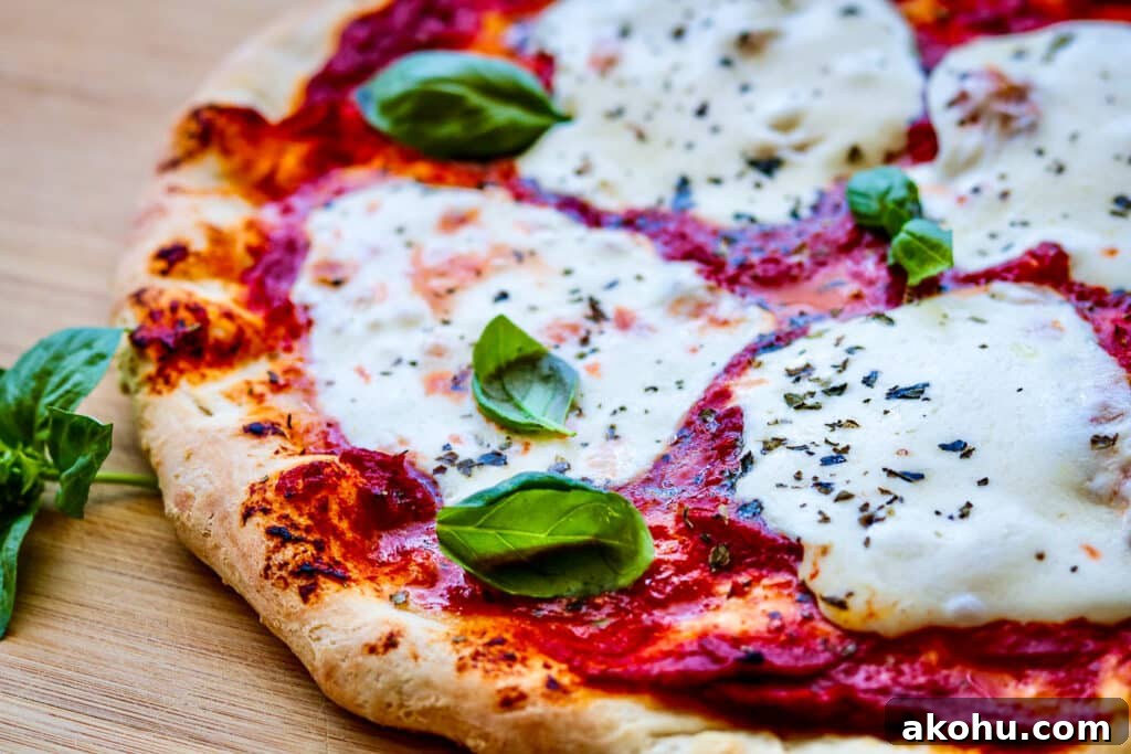 all purpose pizza dough recipe - pizza margarita 