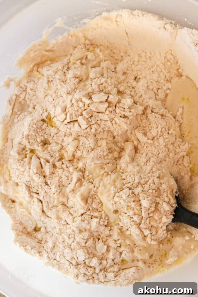 mix dry ingredients for all purpose pizza dough