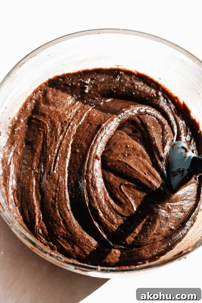 A bowl of the batter.