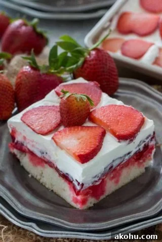 Strawberry Poke Cake