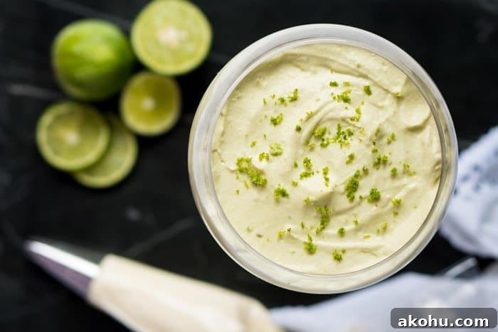 No-Bake Keto Key Lime Cheesecake Recipe 4 Assembling a no bake keto key lime cheesecake