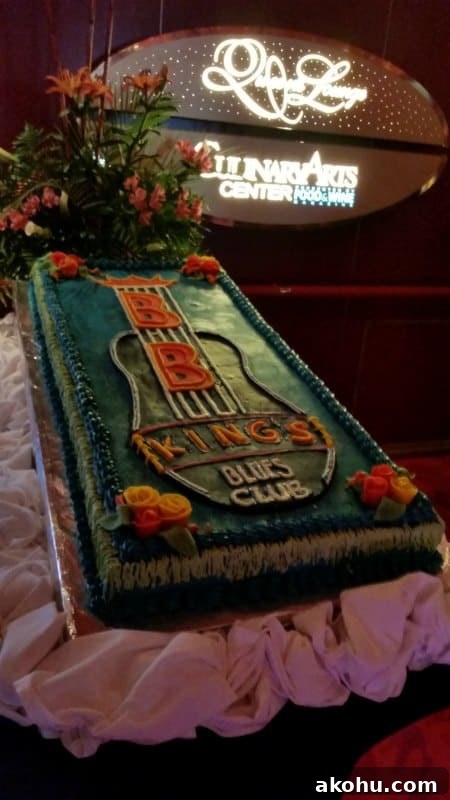 BB King Blues Club Cake