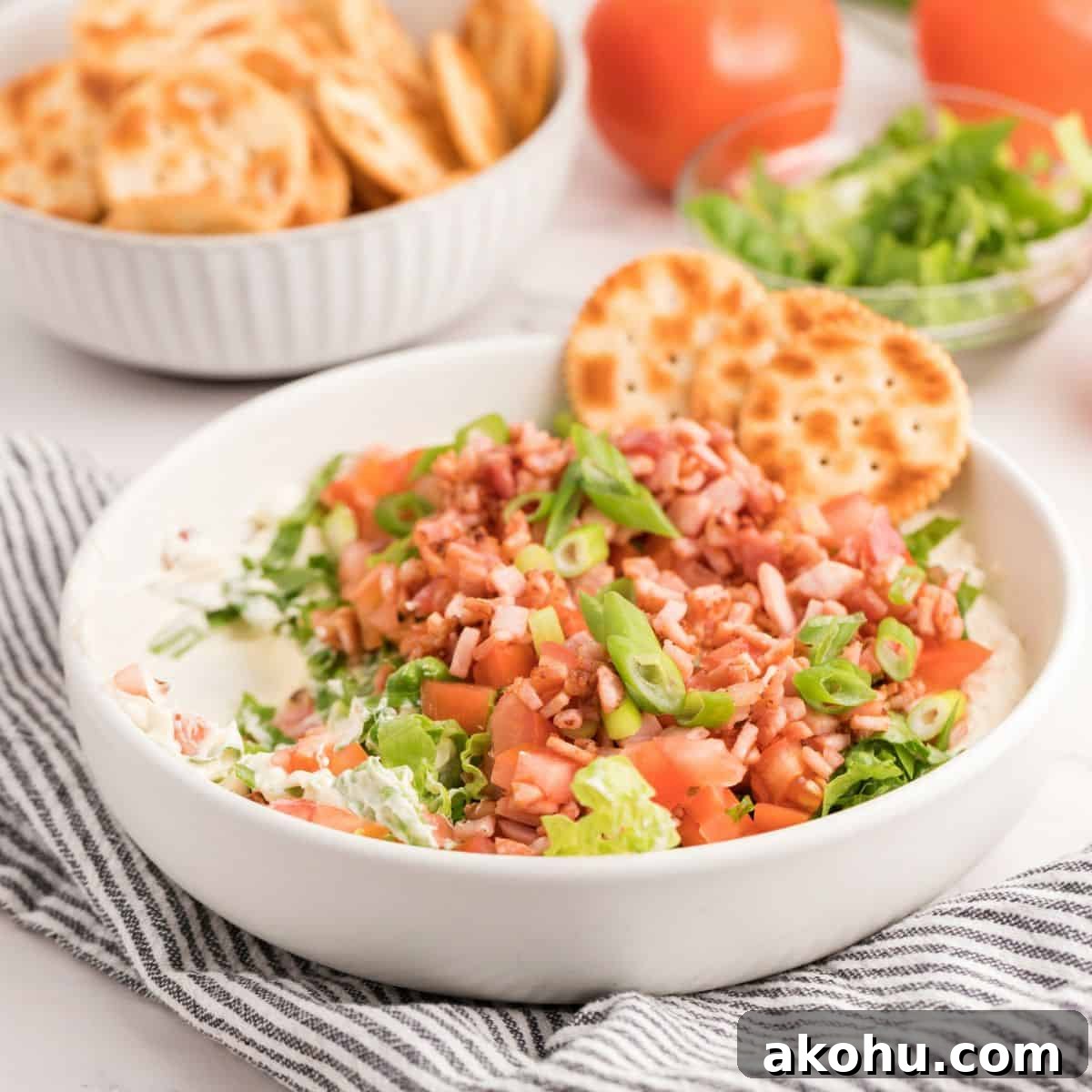 Layered BLT Dip