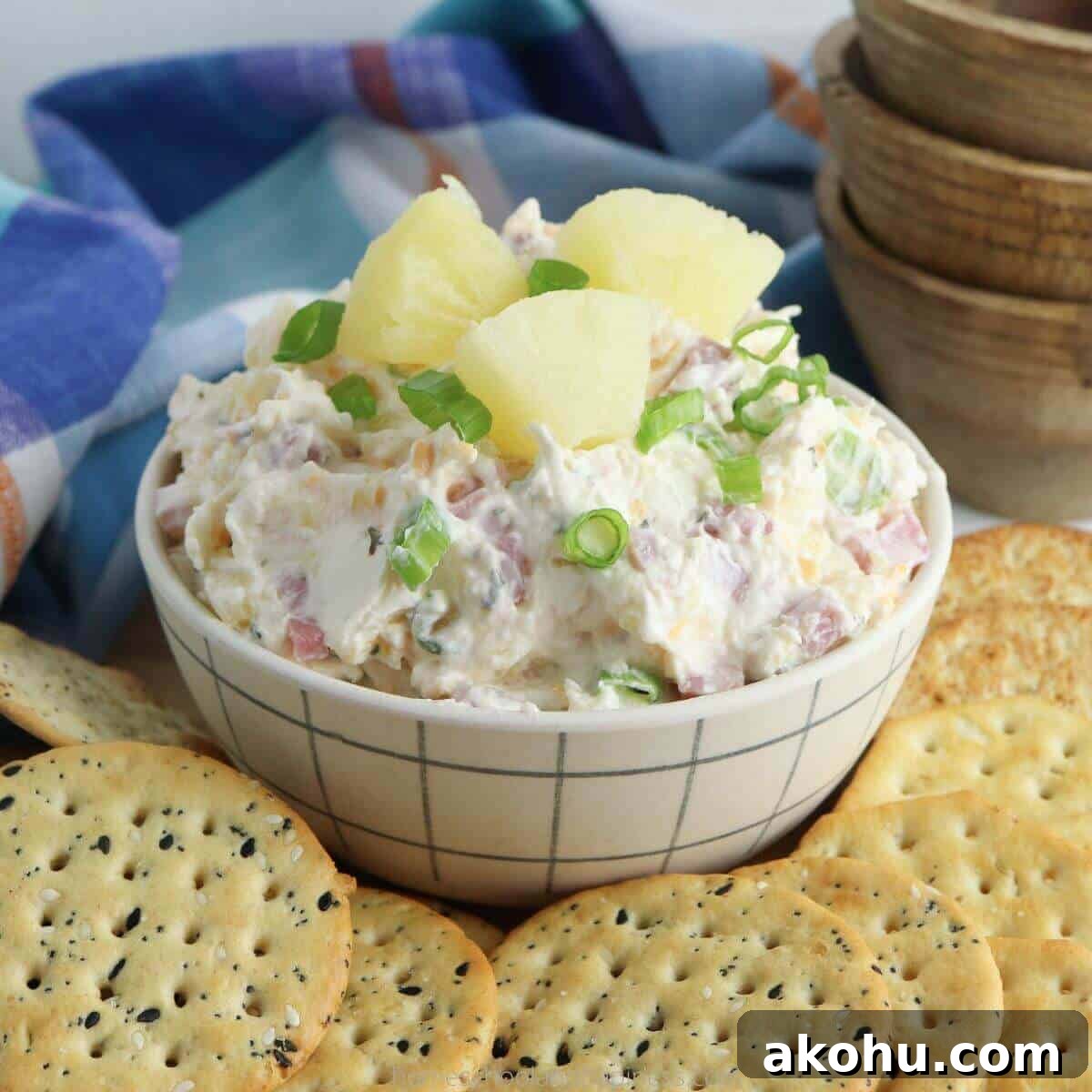 Hawaiian Ham Pineapple Dip