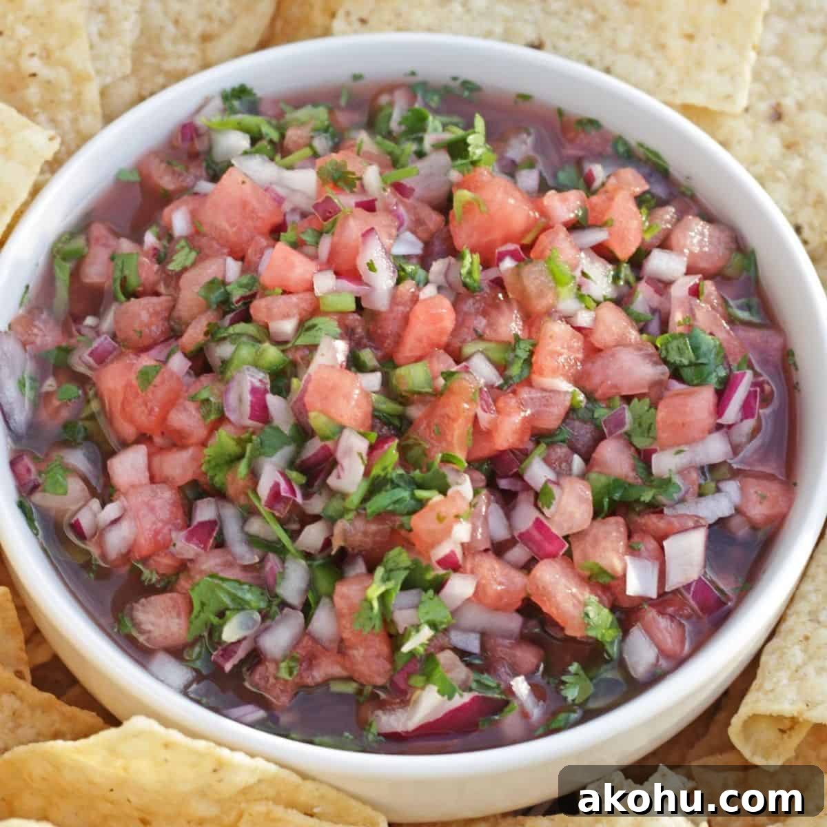 Spicy Watermelon Salsa Recipe